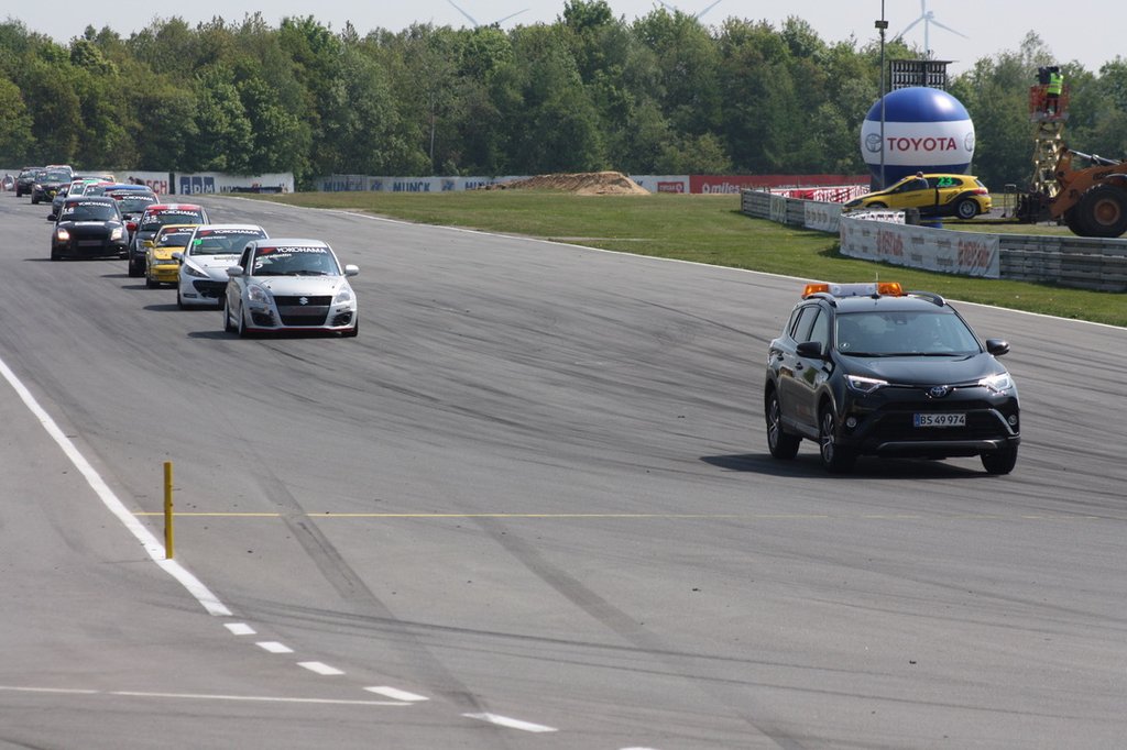 Et heat 1 der for det meste uheldigvis var præget af safetycar
(Foto: Agnes Straarup)